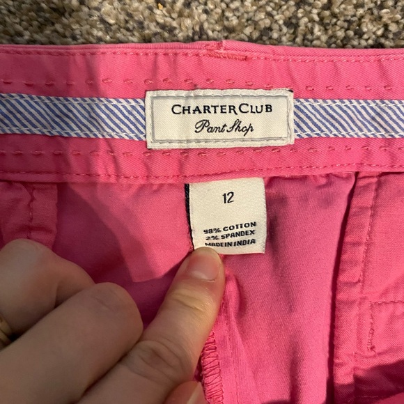 Charter Club Pink Pants - Picture 2 of 3